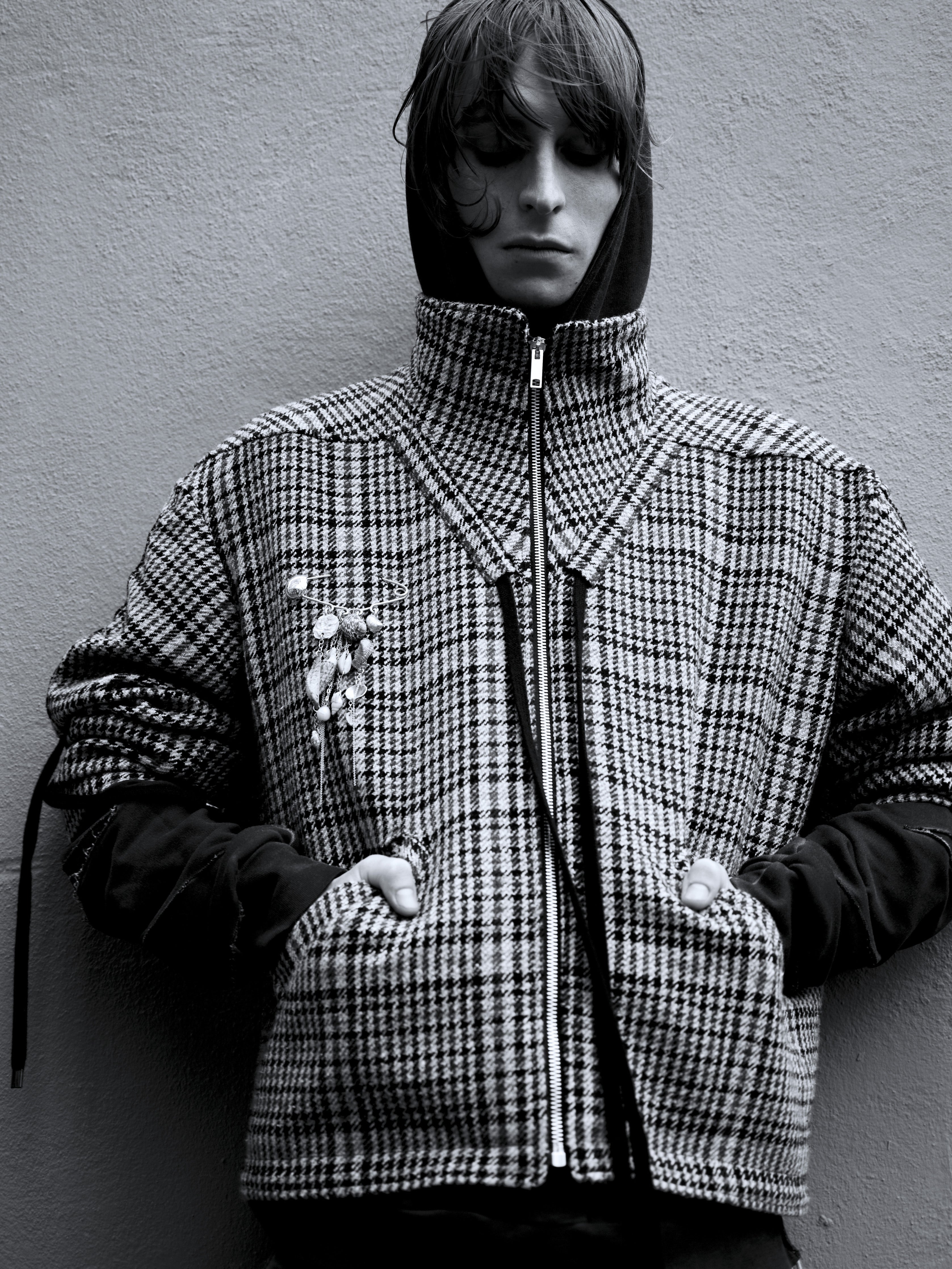 【絶品】 Jacket Neck Funnel – vattev av トップス