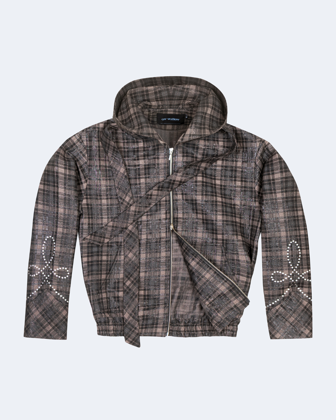 HOODED SCARF JACKET