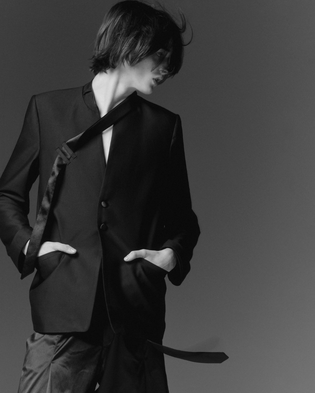 SCARF BLAZER