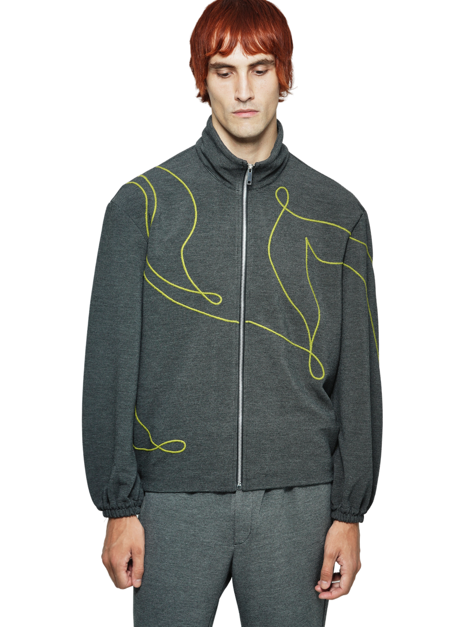 EMBROIDERED TRACK JACKET