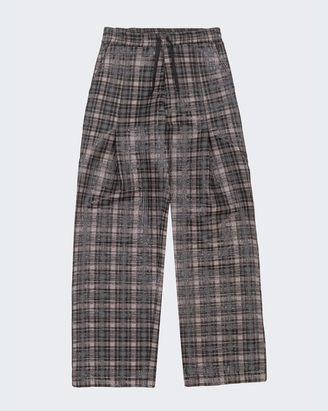 ELASTIC PLEATED PANTS