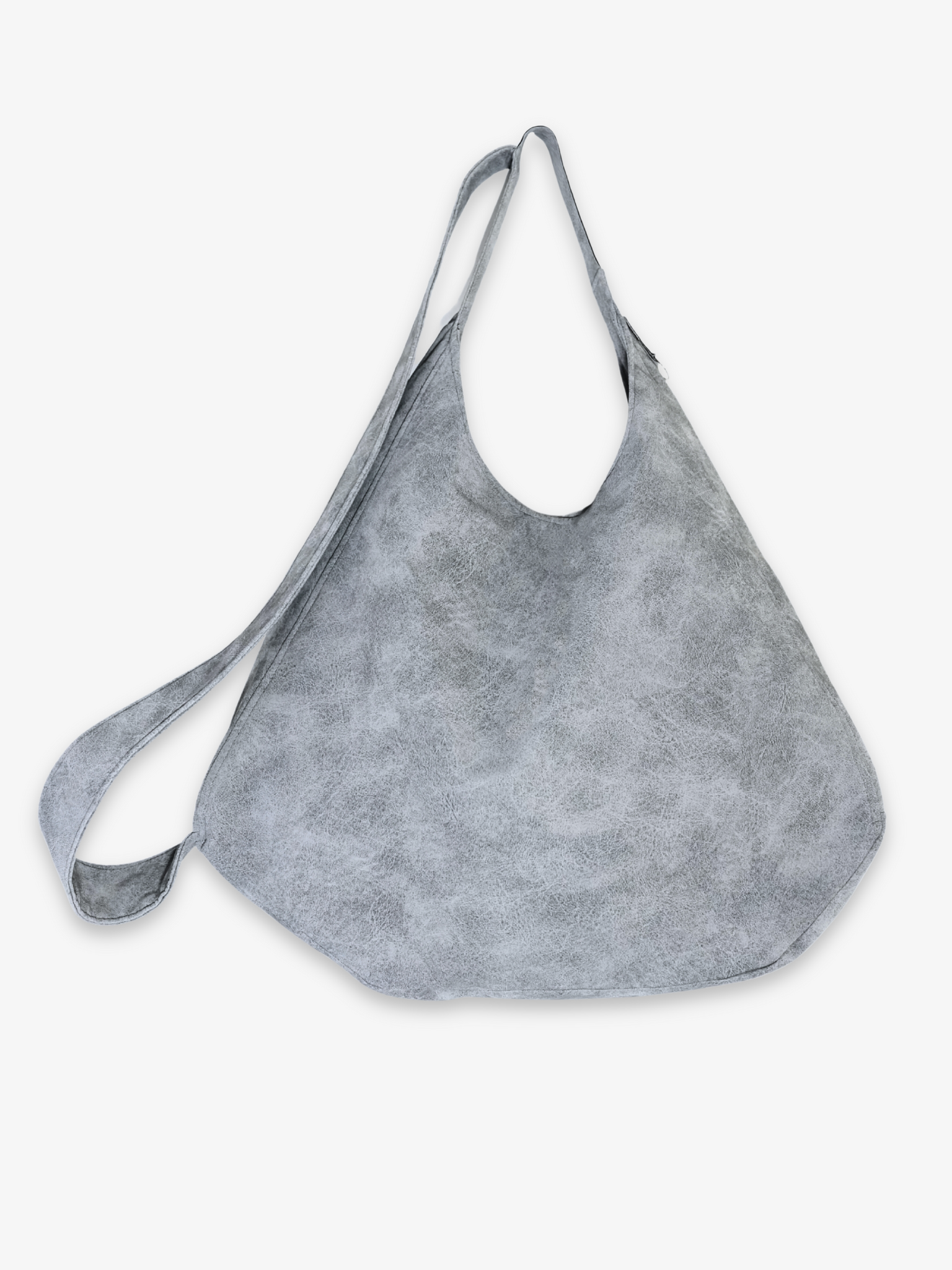 Oversized Grey Agatha bag